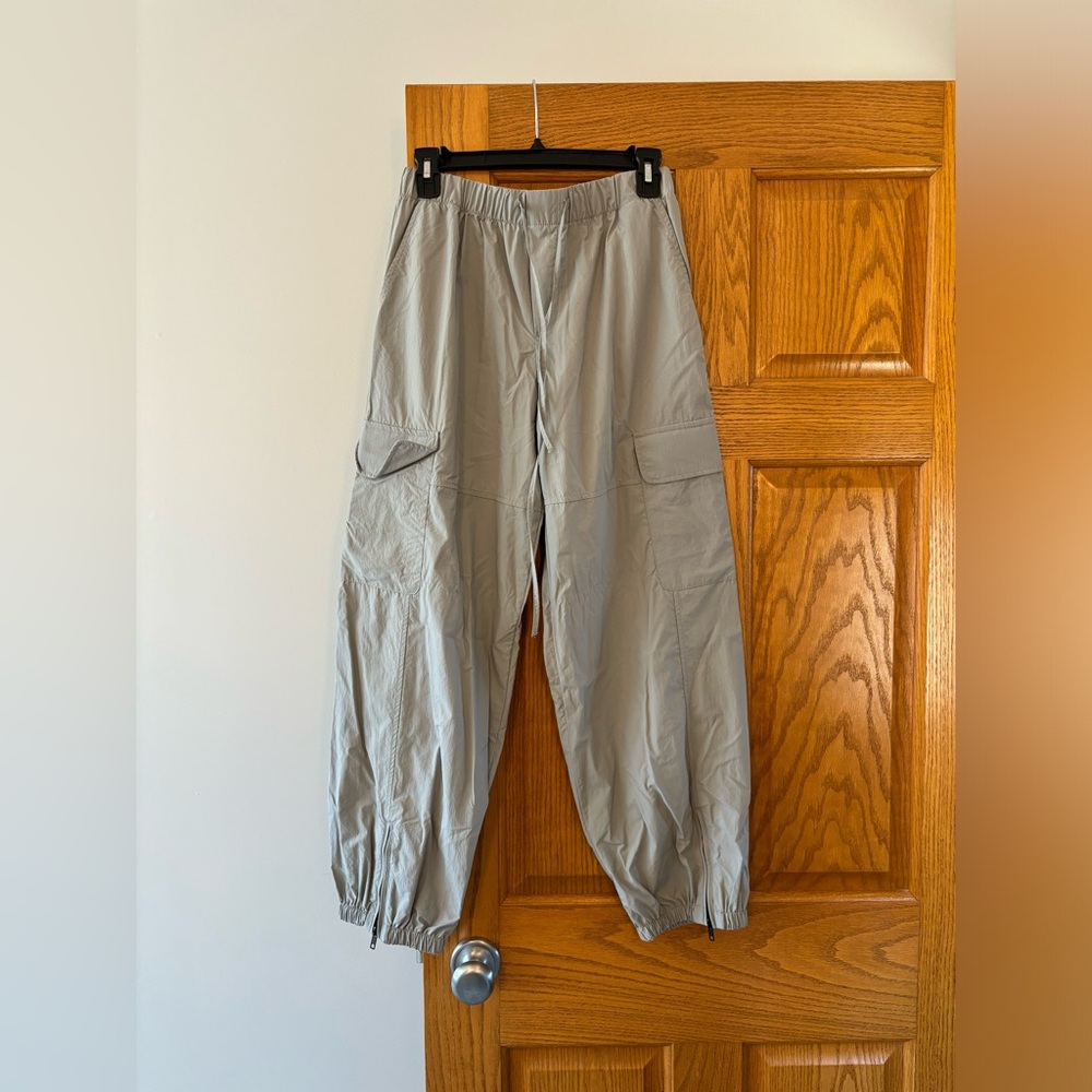 Zara Gray Cargo Pants